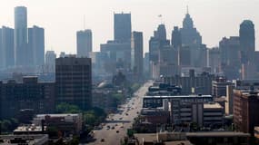 Vue de Detroit. Un juge du Michigan a ordonné vendredi à l'administrateur d'urgence de la ville de Detroit nommé par l'Etat de retirer sa demande de mise sous la protection du régime des faillites déposée la veille arguant d'une violation de la Constituti