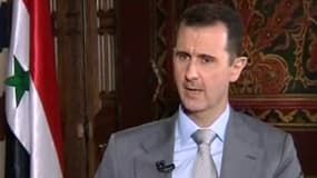 Le président syrien Bachar al-Assad à Damas, en novembre 2012.