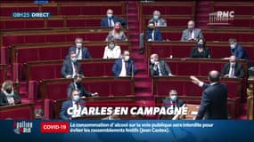 Charles en campagne : Entre Molière et guignols à l'Assemblée nationale - 02/04