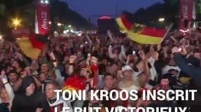 Mondial : l’euphorie à Berlin lors du but victorieux contre la Suède