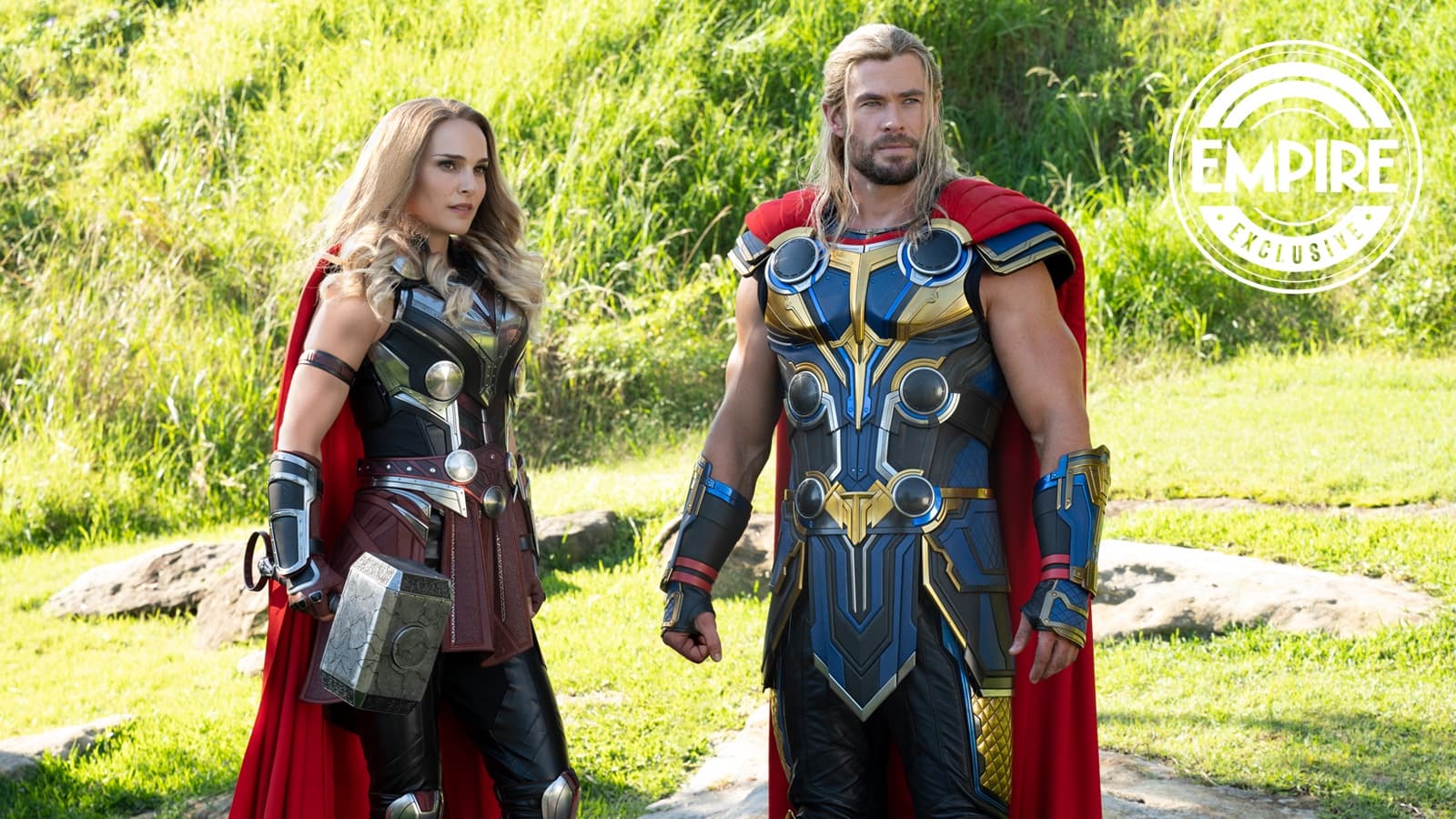 Natalie Portman et Chris Hemsworth dans "Thor: Love and Thunder" Natalie Portman et Chris Hemsworth dans "Thor: Love and Thunder"