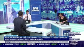 Marie Coeurderoy (BFM Business) et Thomas Lefebvre (Meilleurs Agents): Marché de l'immobilier en Île-de-France, l'activité reste très dynamique mais pas autant que dans le reste du pays - 13/09