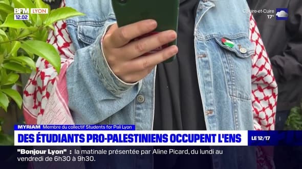 Lyon: des étudiants pro-Palestiniens occupent l'ENS