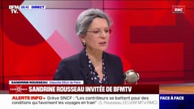 Sandrine Rousseau: "Robert Badinter c'est l'homme qui n'a pas suivi les sondages et qui a suivi des valeurs et je voudrais que la gauche reprenne ce chemin-là" 