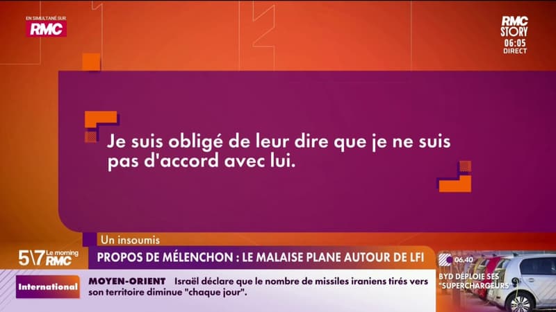 Propos de Mélenchon : le malaise plane autour de LFI