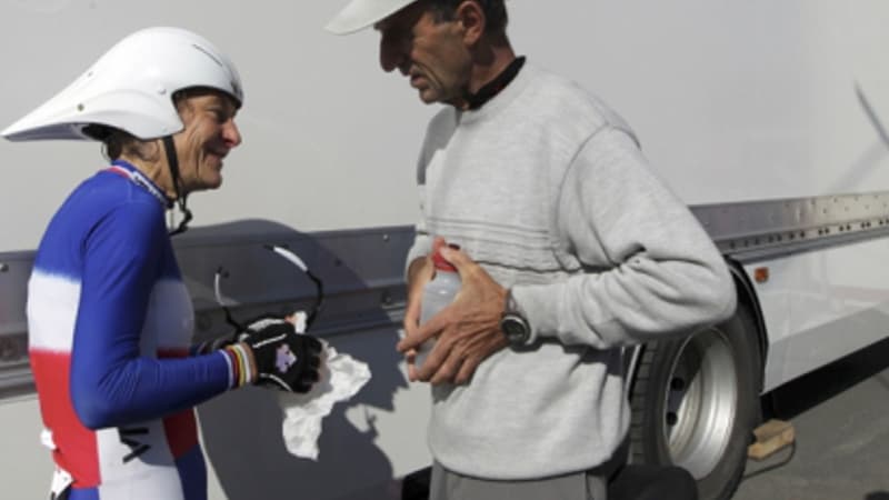 Patrice Ciprelli et Jeannie Longo