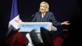 Marine Le Pen à Hénin-Beaumont, le 30 juin 2024