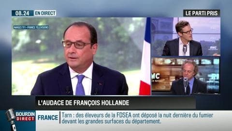 Le parti pris d'Hervé Gattegno : "La seule audace de Hollande c'est de se dire audacieux" - 15/07