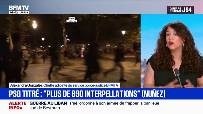 Débordements après le sacre du PSG: Laurent Nuñez annonce "plus de 890 interpellations, en hausse de plus de 45%" par rapport à 2025