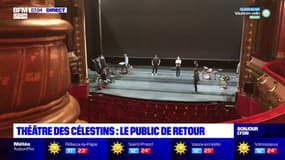 Lyon: le public de retour au théâtre des Célestins