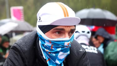 Romain Bardet avant le départ de 16e étape du Giro, le 21 mai 2024