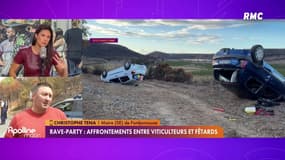 Aude : "La rave-party est toujours en cours. Les fêtards vont commencer à quitter les lieux"