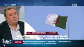 Macron confie une "mission de réflexion" sur la guerre d'Algérie à l'historien Benjamin Stora 