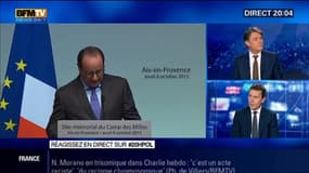 Affaire Morano: "La République ne connaît pas de races ni de couleurs de peau", François Hollande