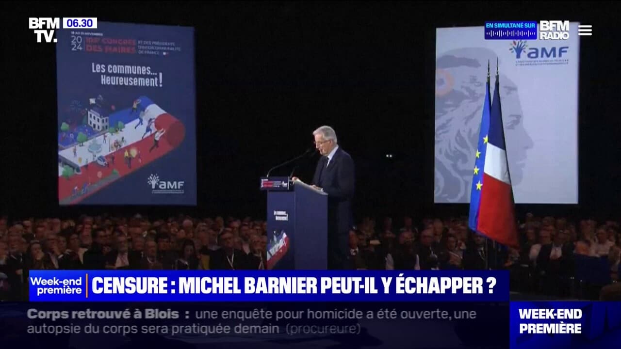 Gouvernement Barnier: 53% des Français favorables à une motion de censure