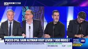 Puces d'IA : Sam Altman veut lever 7 000 milliards d'euros  - 12/02