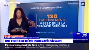 Paris: une vingtaine d'établissements scolaires ciblés par des messages de menaces