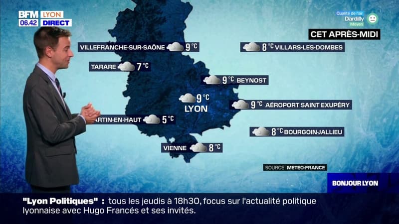 Météo Rhône: de la grisaille ce mercredi