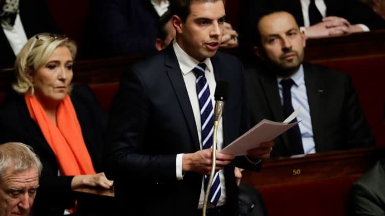 Les députés RN.