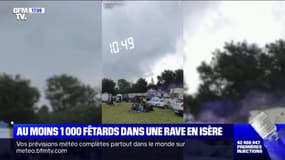En Isère, au moins 1000 fêtards sont regroupés pour une rave-party sauvage