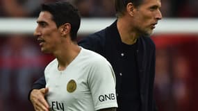 Angel Di Maria et Thomas Tuchel