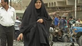 Une rue de Bagdad, le 20 mai. Un regain de violences fait rage dans le pays depuis le début de l'année 2013.
