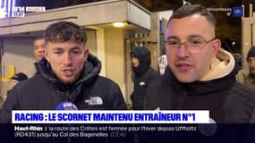 Les supporters du Racing réagissent au maintien de Le Scornet comme entraîneur