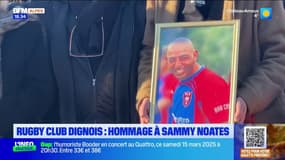 Rugby Club Dignois: un hommage rendu à Sammy Noates, ancien joueur mort dans un accident de la route