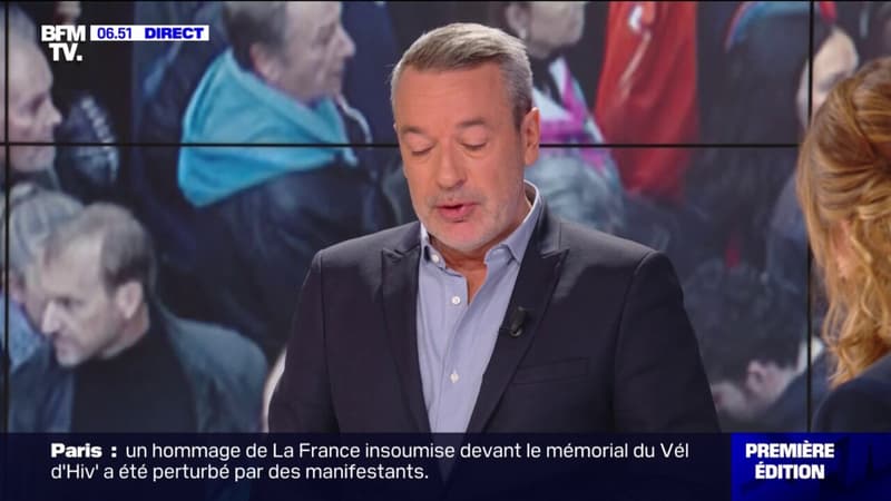ÉDITO - Jean-Luc Mélenchon et Emmanuel Macron, les grands absents de la marche contre l'antisémitisme
