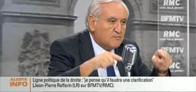 Jean-Pierre Raffarin face à Jean-Jacques Bourdin en direct