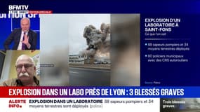 Explosion d'un laboratoire près de Lyon : "Pas de risque pour la population confinée" selon le maire