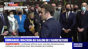 Emmanuel Macron: "Ce salon des retrouvailles marque, nous l'espérons tous, le début de la fin de la pandémie"