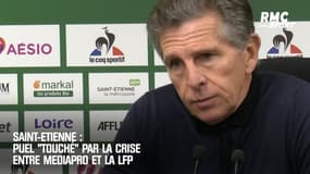 Saint-Etienne : Puel "touché" par la crise entre Mediapro et la LFP