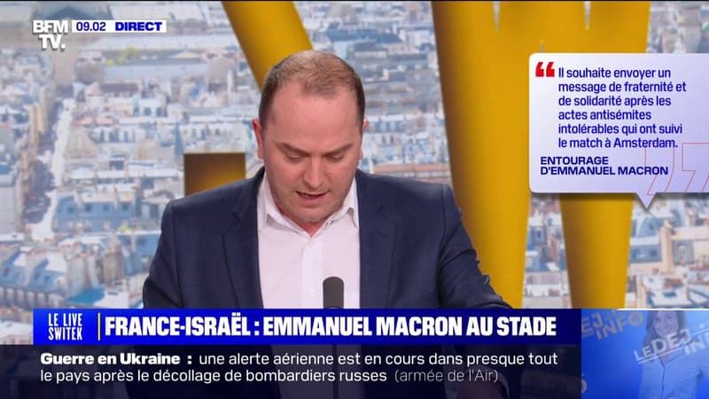 Match France-Israël: Emmanuel Macron sera présent au Stade de France ce jeudi