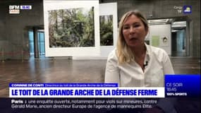 La Défense: le toit de la Grande Arche contraint de fermer