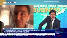 Cyril Sabbagh, (Responsable ETF chez Melanion Capital): "Nous pensons que le bitcoin va être de plus en plus adopté, c'est une vision que l'on a sur le long terme"