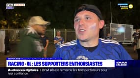 Ligue 1: les supporters enthousiastes après la victoire du Racing contre Lyon