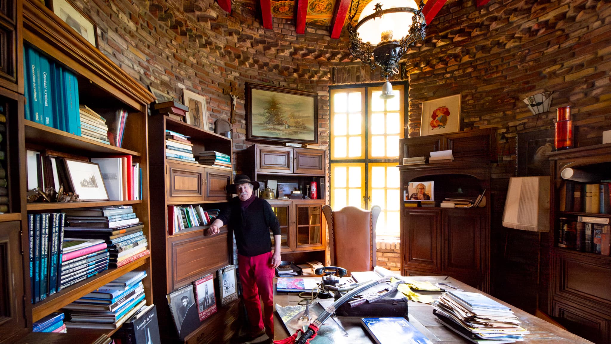 Le château d'Olt Stoutenburght à Blesdijke aux Pays-Bas, le 6 mai 2024