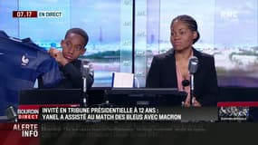 Yanel, 11 ans, raconte sa demi-finale aux côtés de Macron et des Bleus sur RMC
