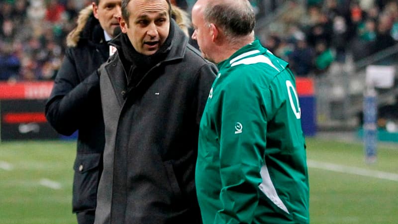 Philippe Saint-André et Declan Kidney