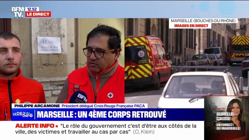 Immeuble effondré à Marseille: les familles de victimes prises en charge par la Croix-Rouge