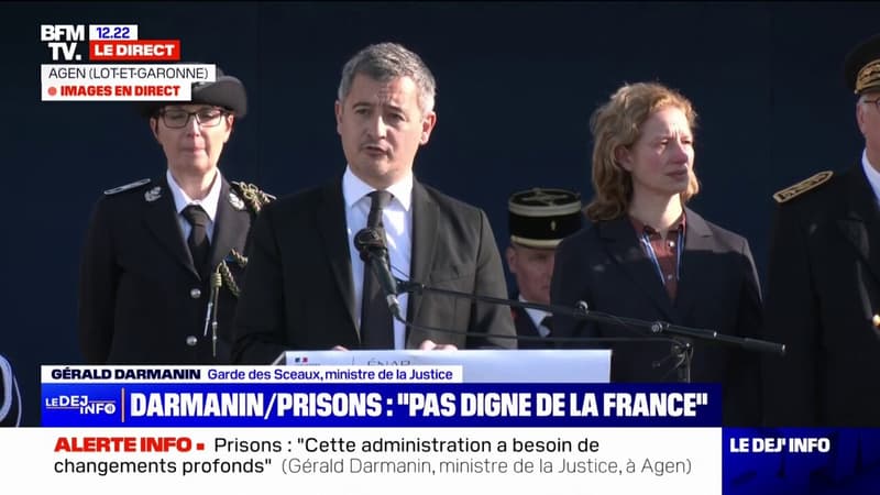 Gérald Darmanin: Une fois condamnées définitivement, il n'y a pas de raison que des personnes non-françaises restent dans nos prisons