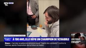 L'image du jour : À 100 ans, elle défie un champion de scrabble - 01/12