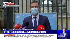 Olivier Véran: "Ce soir, environ 27 centres disposent de vaccins et ont pu commencer à vacciner les soignants"