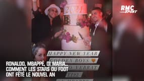 Ronaldo, Mbappé, Di Maria... Comment les stars du foot ont fêté le nouvel an