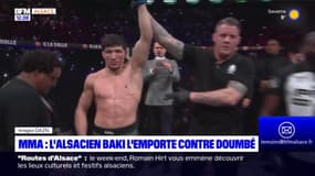 MMA: l'Alsacien Baki l'emporte contre Doumbé