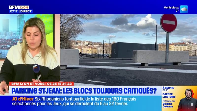 BFM Lyon et Vous: dans le parking Saint-Jean, des "blocs" toujours critiqués