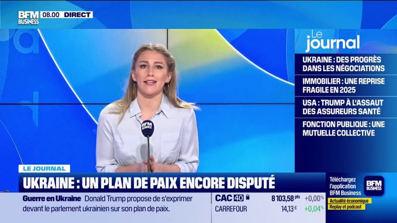Ukraine : un plan de paix encore disputé