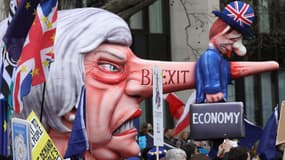 Manifestation historique contre le Brexit à Londres, ce samedi 23 mars. 