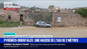 Le pic de cru estimé autour de 13H00-14H00 dans les Pyrénées-Orientales